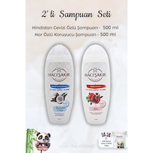 Hacı Şakir Hindistan Cevizi Şampuan 500 Ml, Narlı Şampuan 500 Ml Ve Rosıe