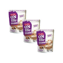 Yayla Onlife Bitter Çikolatalı Fındıklı Ve Vişneli Granola 200 G X3