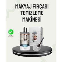 Usb Şarjlı Kompakt Makyaj Fırçası Temizleme Makinesi