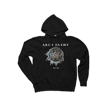 Arch Enemy 1996 2017 Siyah Kapşonlu Sweatshirt Hoodie Siyah