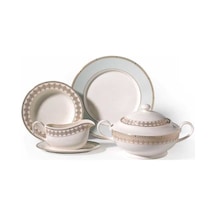 Korkmaz Bone Porselen Yemek Takımı A8176 Imperial 92 Parça