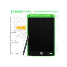 8.5 İnç Led Çizim Tahtasında Elektronik Lcd Yazma Tableti Graffiti Eskiz Green-8.5in-color