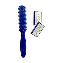 Croc Su01 Mavi Saç Kesim Usturası -jiletli Tarak + Jilet 10'lu