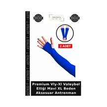 Premium Vly-xl Voleybol Elliği Mavi Xl Beden Aksesuar Antrenman
