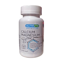 Nutrivita Nutrition Calcium Mağnesium Zinc Vitamin D 01 2024.