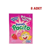 Hleks Popios Pat layan Şeker Çilekli (8 Adet)