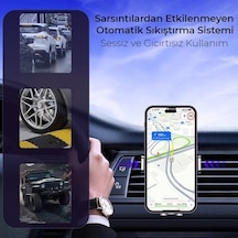 Metal Kancalı Havalandırma Destekli Araç İçi Telefon Tutucu 44226907
