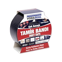 Duct Tape Tamir Bandı 50 Mm 25 Metre Siyah