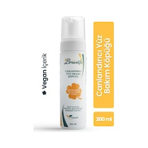 Canlandırıcı Bitki Özlü Doğal İçerikli E Vitamini Panthenol Gleserin Vegan Yüz Temizleme Köpüğü 200 Ml