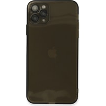 Apple  Uyumlu  iPhone 11 Pro Max Kılıf Fly Lens Silikon Siyah,