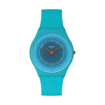 Swatch Ss08n114 Radiantly Teal Unisex Kol Saati Çok Renkli Swatch Ss08n114 Radiantly Teal Unisex Kol Saati Çok Renkli