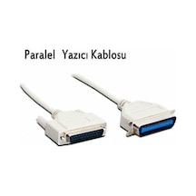 1.5 Metre 1284 Lpt Yazıcı Kablosu 25 Pin Paralel Printer Kablo
