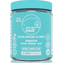 Vita Bear Strong Hair Biotin İçeren Gummy 60 Adet
