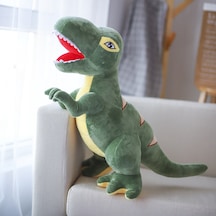 Tyrannosaurus Rex Bebek Dinozor Peluş Oyuncak-yeşil