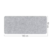 Mousepad Masa Üstü Koruyucu 3mm Keçe Klavye Pc Notebook Altı D