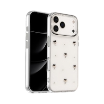 Apple iPhone Uyumlu 17 Pro Fiyonk Desenli Kapak - Desen 1 Bz8683140902810