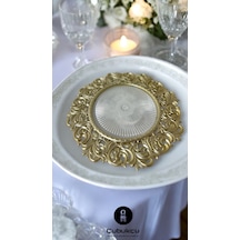 6 Adet Helen Model Supla Gold Renk Altın Kaplama