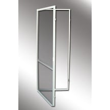 Menteşeli Beyaz Kapı Sinekliği En: 0-100cm, Boy: 0-210cm