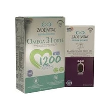 Zade Vita Omega 3 Forte Çörek Otu Yağı 30 Kapsül