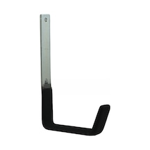 Yifomall Orta Boy Galvanizli Kaplama Kaymaz Engelli L-şekilli Duvar Kanca - 15 Kg Yük Kapasitesi - Oturma Odası Garaj İçin Diğer