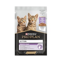 Purina Pro Plan Healthy Start Sos İçinde Hindi Etli Yavru Kedi Maması 85gr Pouch X 26 Adet