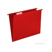 Leitz 6515 Delta Kırmızı Telsiz Askılı Dosya