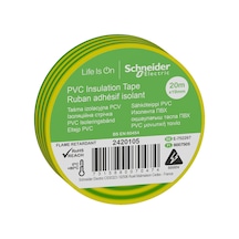 Schneider Thorsman İzolasyon Bandı 19MMx20MT Sarı/Yeşil - 2420105
