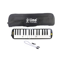 Lino 32K Bez Çantalı Melodika Siyah