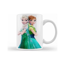 Anna Frozen Fever Elsa Frozen Kupa Bardak Porselen No28347 Karışık