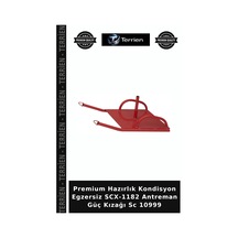 Premium Hazırlık Kondisyon Egzersiz Scx-1182 Antreman Güç Kızağı Sc 10999 Çok Renkli