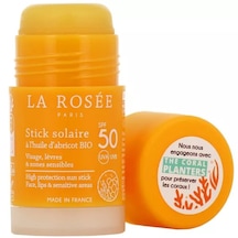 La Rosee Paris Güneş Koruyucu Stick Organik Kayısı Yağı İçeren Spf 50 18 G