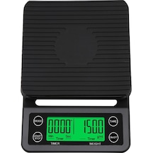 Ulzyvf Hassas Mutfak Terazisi, Kahve Ve Yüksek Ölçüm Hassasiyetli Siyah