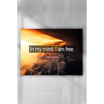 Stephen Hawking In My Mind Motivasyon Poster 3