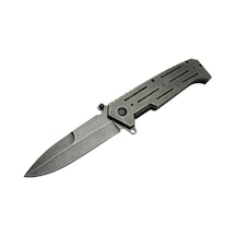 Gb B033a Eskitme Kamp Çakı 22 Cm - Metal Sap, Otomatik Sarı