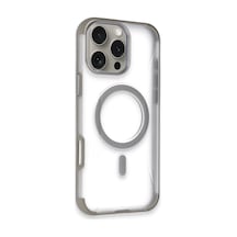 Joko Apple iPhone Uyumlu 16 Pro Max Hilton Magsafe Kapak - Titan Gri İtdark20044