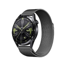 Kilifone - Samsung Uyumlu Gear S2 - Kordon 20mm Metal Hasır Kordon Band-12