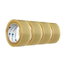 Bonabant Akrilik 4,5Cm X 200Mt 4 Adet Şeffaf Koli Bandı
