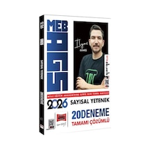 Yargı Yayınları 2026 Meb-ags Sayısal Yetenek Tamamı Çözümlü 20 Deneme İlyas Güneş