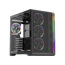 1st Player Vt7 Siyah 850w 80+ Sılver Atx 3.1 Argb 4x12cm Fan Temperli Cam Usb 3.0 Atx Kasa