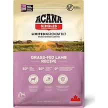 Singles Grass Fed Lamb Kuzulu Elmalı Tahılsız Köpek Maması Tüm Irk Ve Yaşam Evreleri 2 Kg