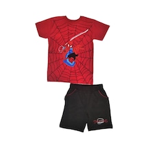 Erkek Çocuk Alt Üst Takım Spider - Man Baskılı Kırmızı