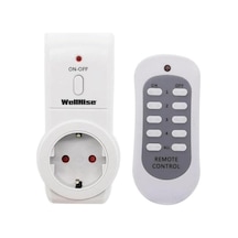 Tekli Uzaktan Kumandalı Priz 1+1 3680w