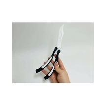 Cs2 Kelebek/butterfly Bıçak Plastik Beyaz Oyuncak 3d Keskin Değil