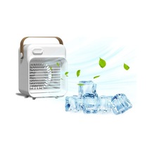 Masaüstü Usb Mini Fan - Yeşil 8428 Beyaz