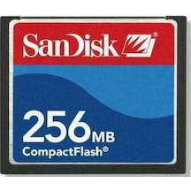 256 Mb Compact Flash Hafıza Kartı