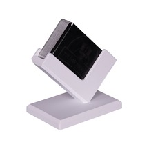3d Baskı Kartvizit Standı Masaüstü Şık Ofis Organizer Kartlık Kart Tutucu Aparat Beyaz