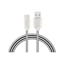 Sc12 Metal Micro 2a Çıkışlı Data Ve Şarj Kablosu