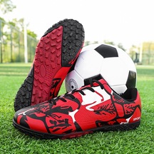 Heamor Erkek Futbol Kramponu Fg/ag Futbol Ayakkabısı - Kırmızı