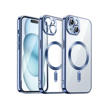 Apple İphone 13 Kılıf Kross Magneticsafe Kapak - Sierra Blue 0.2M-Çok Renkli