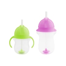 Munchkin Tıklama Kilitli Uçlu Alıştırma Bardağı 6ay+ 207 Ml Yeşi Pembe - Yeşil